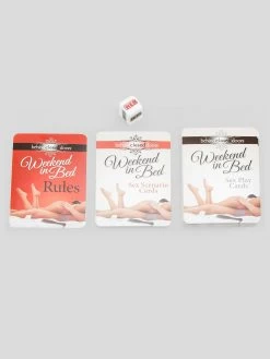 Weekend In Bed Bondage Kit And Game (8 Piece) -Online Sex toys shop 70705 a38334 black 003