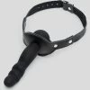 Bondage Boutique Silicone Gag With Dildo 5 Inch. -Online Sex toys shop 70758 a38375 black 000