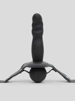 Bondage Boutique Silicone Gag With Dildo 5 Inch. -Online Sex toys shop 70758 a38375 black 003