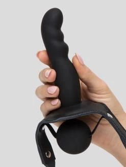 Bondage Boutique Silicone Gag With Dildo 5 Inch. -Online Sex toys shop 70758 a38375 black 004