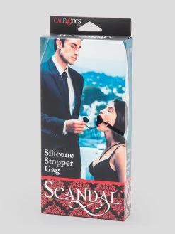 Scandal Silicone Stopper O-Ring Gag 2-Inches Diameter -Online Sex toys shop 71087 a38573 black 005