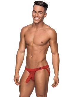 Male Power Sheer Mini Hose Jock Strap 8 Male Power Sheer Mini Hose Jock Strap -Online Sex toys shop 71118 a38593 red regular 002