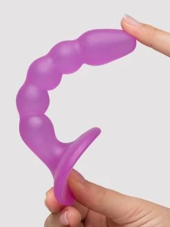 BASICS Ribbed Anal Starter Dildo 5 Inch -Online Sex toys shop 71282 a38711 purple 003