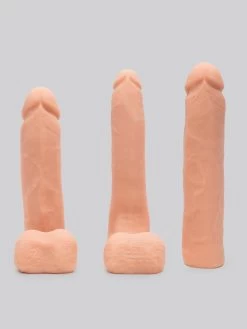 Doc Johnson Vac-U-Lock Realistic Feel Advanced Strap-On Dildo Set -Online Sex toys shop 71316 a38734 flesh pink 002