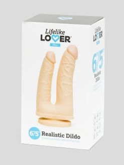 Lifelike Lover Ultra Realistic Double Penetrator Suction Cup Dildo 6 Inch 13 Lifelike Lover Ultra Realistic Double Penetrator Suction Cup Dildo 6 Inch -Online Sex toys shop 71431 a38845 flesh pink 005