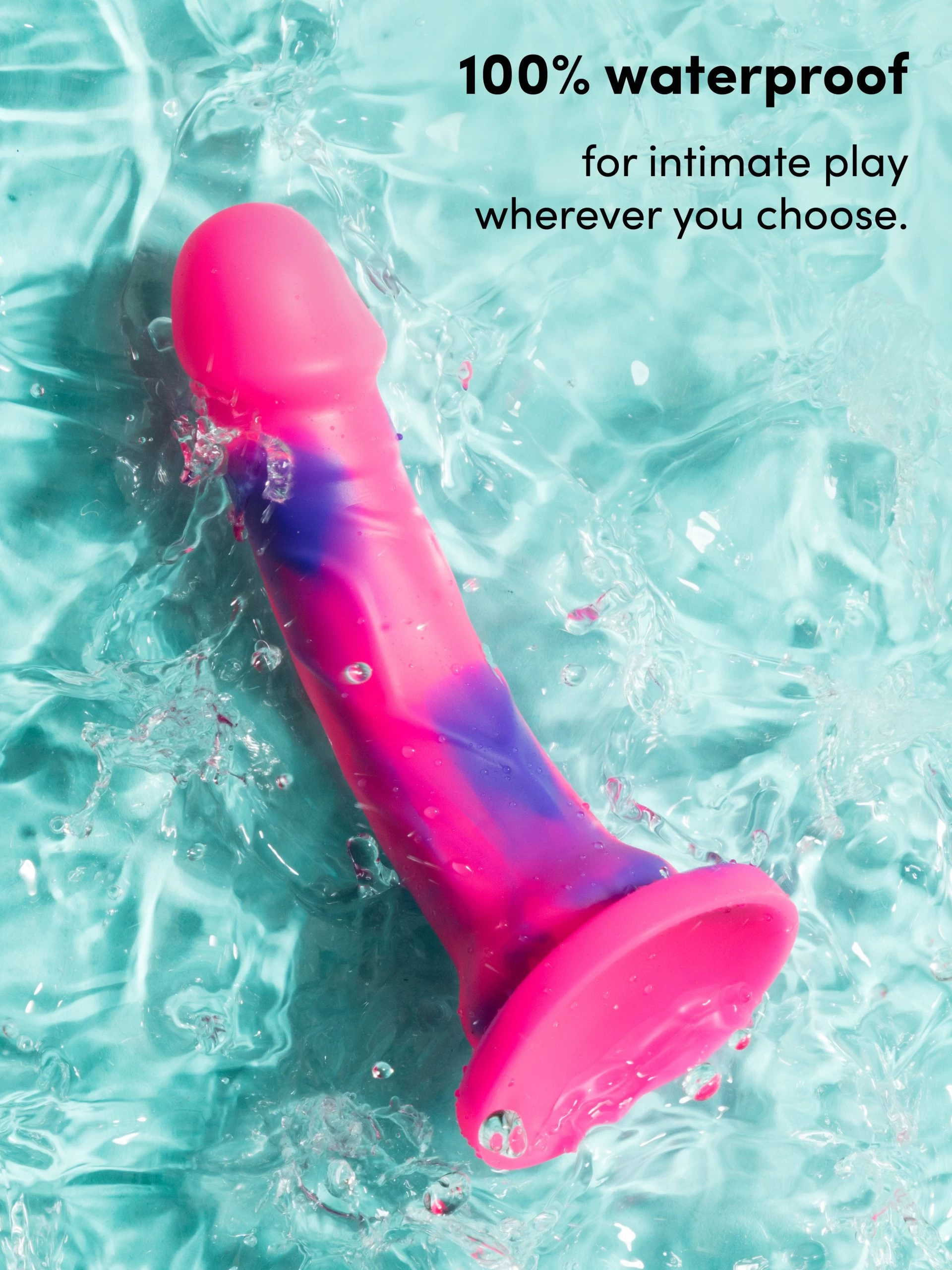 Lifelike Lover Luxe Realistic Multicoloured Silicone Dildo 7 Inch 6 Lifelike Lover Luxe Realistic Multicoloured Silicone Dildo 7 Inch - Image 4