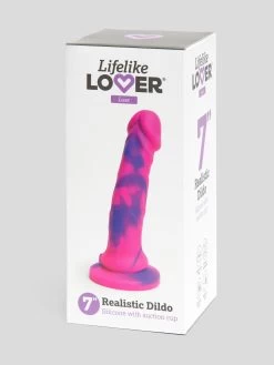 Lifelike Lover Luxe Realistic Multicoloured Silicone Dildo 7 Inch 13 Lifelike Lover Luxe Realistic Multicoloured Silicone Dildo 7 Inch -Online Sex toys shop 71433 a38847 pink 005