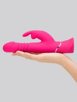 Happy Rabbit Thrusting Realistic Rechargeable Rabbit Vibrator -Online Sex toys shop 71507 a38897 pink 002