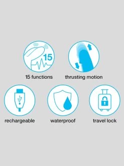 Happy Rabbit Thrusting Realistic Rechargeable Rabbit Vibrator -Online Sex toys shop 71507 a38897 pink 004