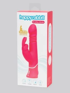 Happy Rabbit Thrusting Realistic Rechargeable Rabbit Vibrator -Online Sex toys shop 71507 a38897 pink 005