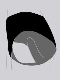 Renegade Rubber Latex Anal Penetrator Dildo Pants -Online Sex toys shop 71586 a38946 black regular 002