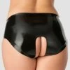 Rubber Girl Latex Crotchless Panties