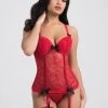Lovehoney Red Lace Push-Up Basque Set -Online Sex toys shop 71656 a37771 red regular 000