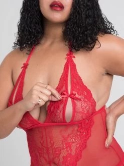 Lovehoney Plus Size Red Peek-a-Boo Merry Widow Bustier Set 7 Lovehoney Plus Size Red Peek-a-Boo Merry Widow Bustier Set -Online Sex toys shop 71804 a36251 red x size 002