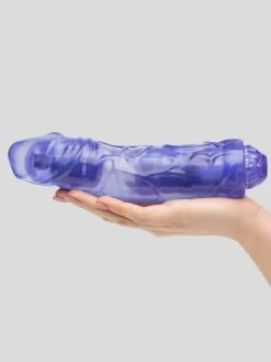 Dual Motor Rechargeable Extra Girthy Realistic Dildo Vibrator 9 Inch -Online Sex toys shop 72324 a39405 purple 002