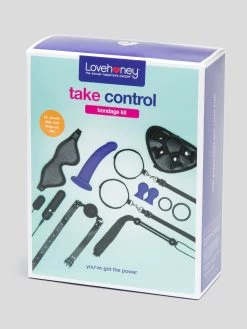 Lovehoney Take Control Bondage Kit (10 Piece) -Online Sex toys shop 72392 a39463 black 005