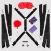 Lovehoney Bind Date Bondage Kit (8 Piece) -Online Sex toys shop 72393 a39464 black 000