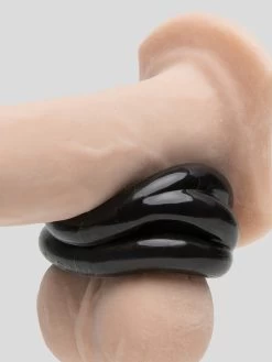 Oxballs Z-Balls 3-in-1 Cock Ring And Ball Stretcher -Online Sex toys shop 72416 a39479 black 003