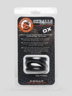 Oxballs Z-Balls 3-in-1 Cock Ring And Ball Stretcher -Online Sex toys shop 72416 a39479 black 005