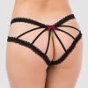 Lovehoney Black Lace Cage-Back Crotchless Panties -Online Sex toys shop 72446 a39497 black regular 000
