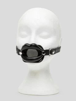 DOMINIX Deluxe Silicone Open Mouth Lip Gag 1.5-Inches Diameter 9 DOMINIX Deluxe Silicone Open Mouth Lip Gag 1.5-Inches Diameter -Online Sex toys shop 72609 a39612 black 002