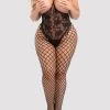 Lovehoney Plus Size Treasure Chest Fishnet Crotchless Bodystocking 2 Lovehoney Plus Size Treasure Chest Fishnet Crotchless Bodystocking -Online Sex toys shop 72781 a39727 black x size 000