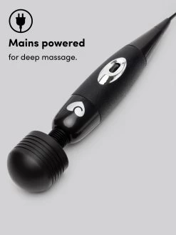 Lovehoney Extra Powerful Multispeed Plug In Massage Wand Vibrator -Online Sex toys shop 72933 a33574 black 004
