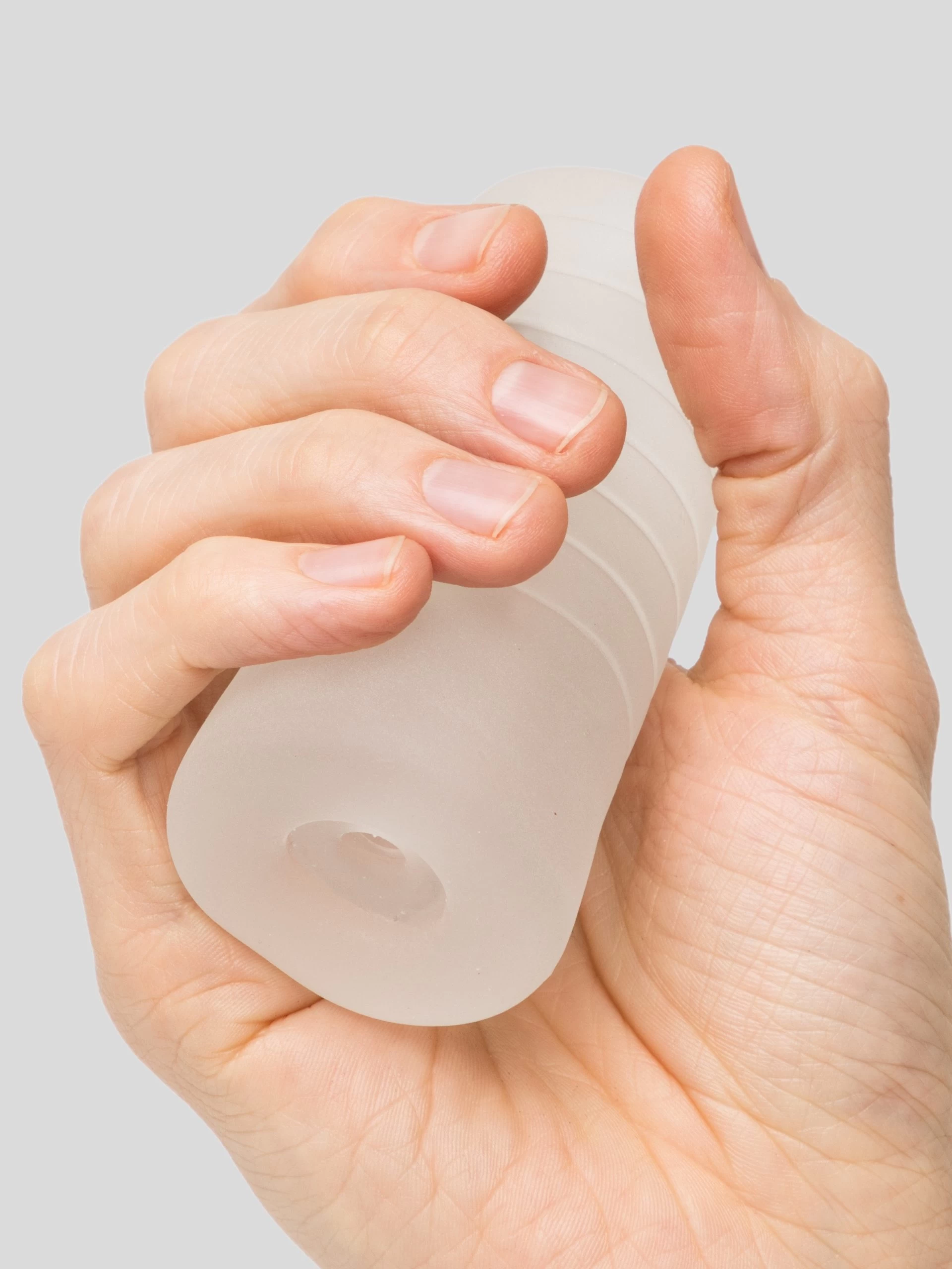 BASICS Neutral Beaded Male Stroker 3 BASICS Neutral Beaded Male Stroker