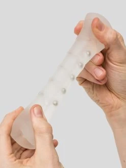 BASICS Neutral Beaded Male Stroker 12 BASICS Neutral Beaded Male Stroker -Online Sex toys shop 73069 a39909 clear 004