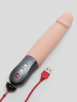 Fun Factory Stronic Real Rechargeable Thrusting Realistic Vibrator -Online Sex toys shop 73296 a40075 flesh pink 003