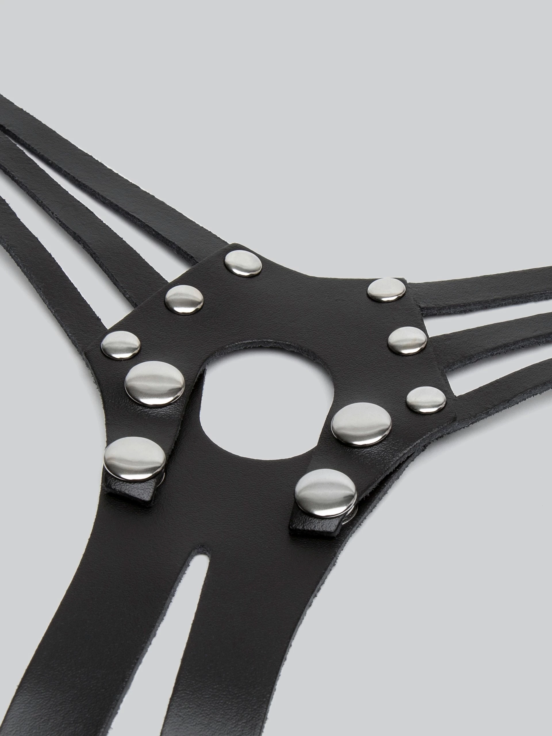 DOMINIX Deluxe Leather Strap-On Harness 7 DOMINIX Deluxe Leather Strap-On Harness - Image 5