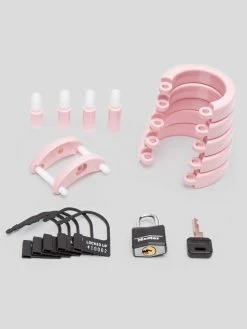 CB-6000S Short Male Pink Chastity Cage Kit -Online Sex toys shop 73385 a40147 pink 002