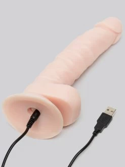 Lifelike Lover Classic Rechargeable Remote Control Dildo 8 Inch -Online Sex toys shop 73714 a40333 flesh pink 002