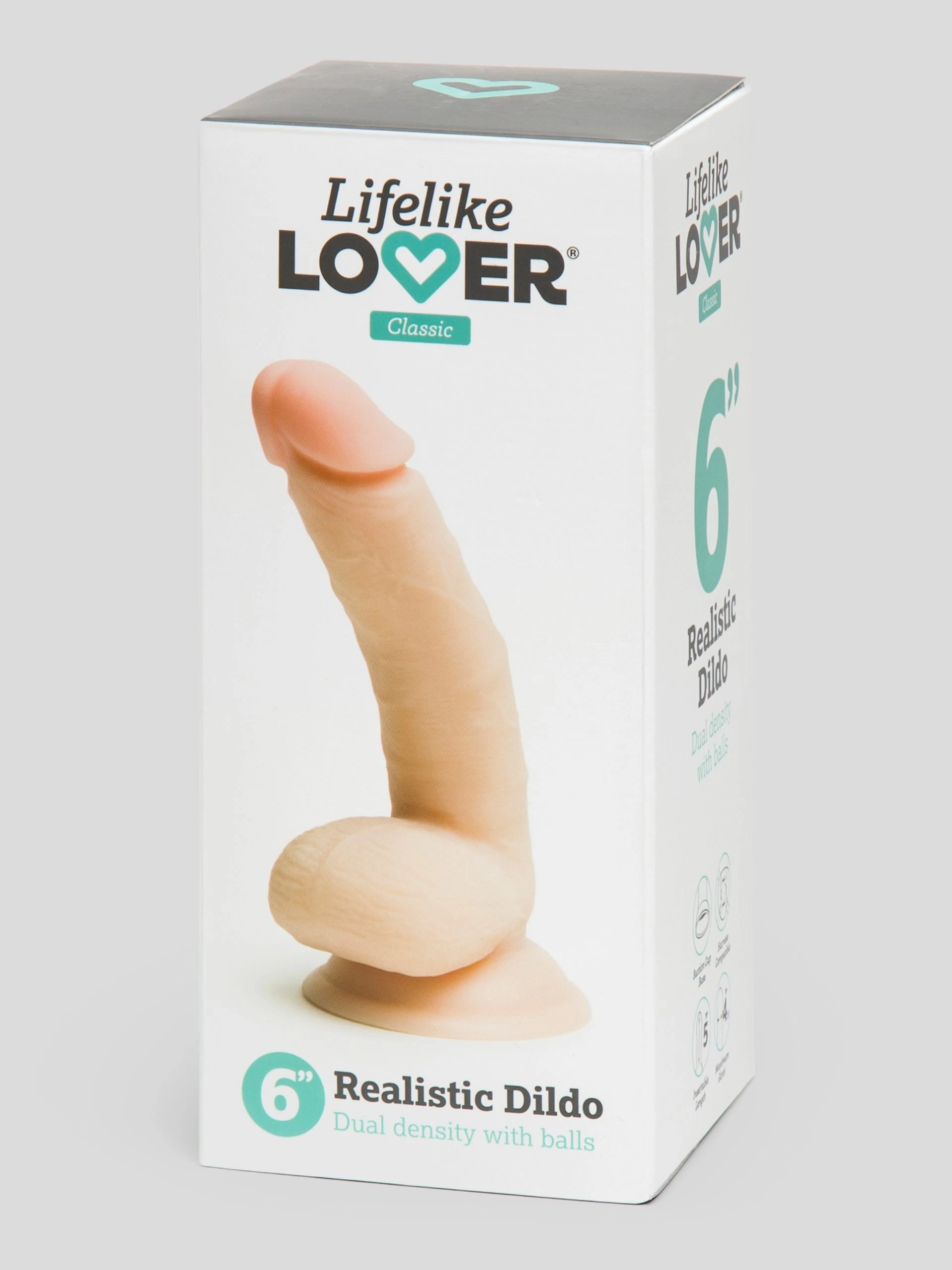 Lifelike Lover Classic Dual-Density Ultra Realistic Dildo 6 Inch 8 Lifelike Lover Classic Dual-Density Ultra Realistic Dildo 6 Inch - Image 6