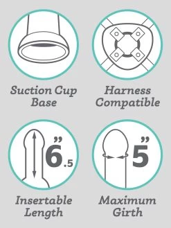 Lifelike Lover Classic Dual-Density Ultra Realistic Dildo 8 Inch -Online Sex toys shop 73719 a40336 flesh pink 004