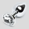 Lovehoney Jeweled Metal Butt Plug 2.5 Inch 2 Lovehoney Jeweled Metal Butt Plug 2.5 Inch -Online Sex toys shop 73767 a40364 silver 000