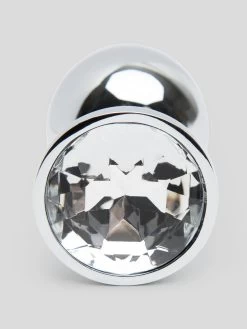 Lovehoney Jeweled Metal Butt Plug 2.5 Inch -Online Sex toys shop 73767 a40364 silver 002