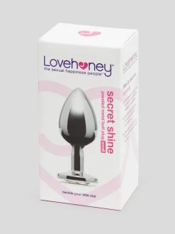 Lovehoney Jeweled Metal Butt Plug 2.5 Inch -Online Sex toys shop 73767 a40364 silver 005
