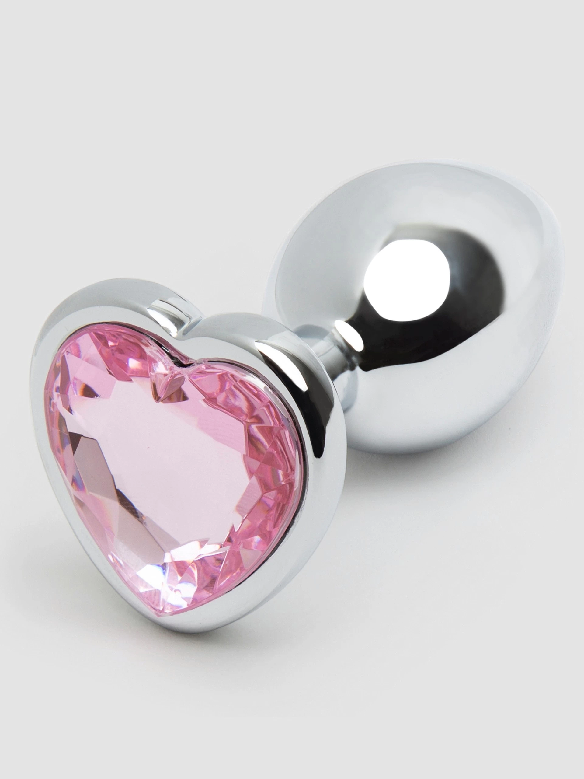 Lovehoney Jeweled Heart Metal Butt Plug 2.5 Inch 3 Lovehoney Jeweled Heart Metal Butt Plug 2.5 Inch