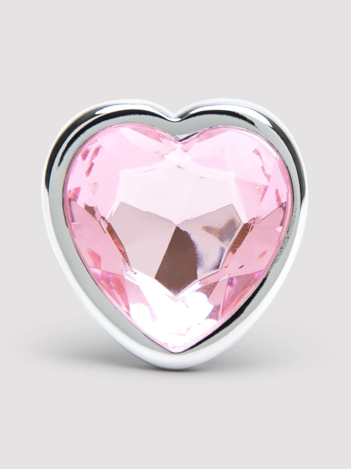 Lovehoney Jeweled Heart Metal Butt Plug 2.5 Inch 6 Lovehoney Jeweled Heart Metal Butt Plug 2.5 Inch - Image 4