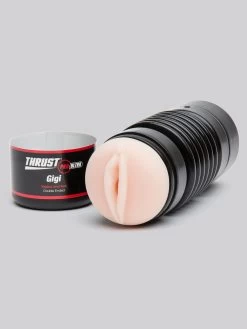 THRUST Pro Ultra Gigi Double-Ended Cup Realistic Vagina And Ass -Online Sex toys shop 73973 a40476 flesh pink 002