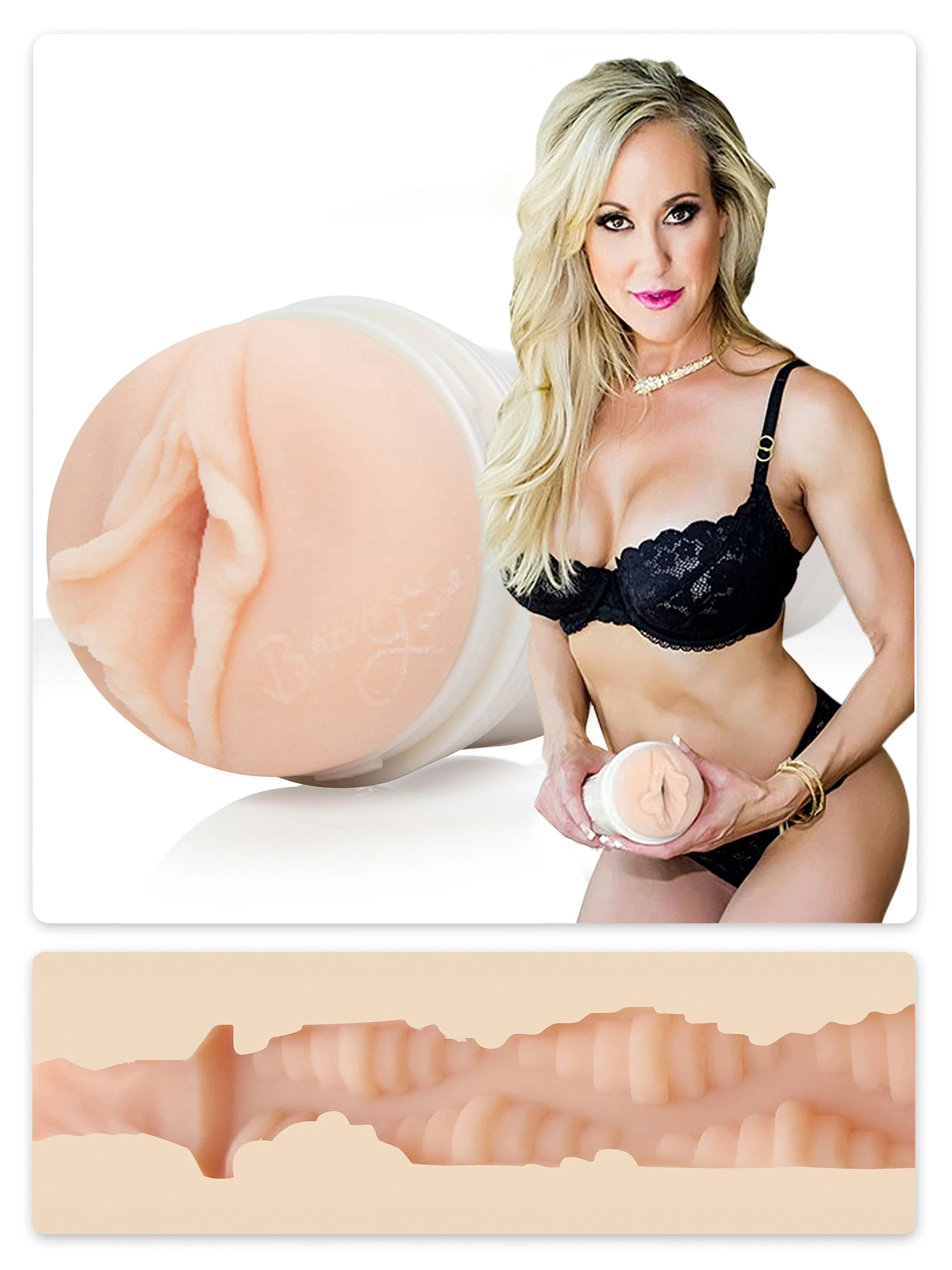 Fleshlight Brandi Love Heartthrob Texture 3 Fleshlight Brandi Love Heartthrob Texture