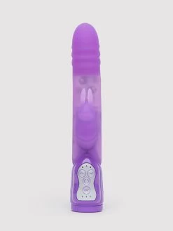 Lovehoney Dream Rabbit Rechargeable Silicone Triple Rabbit Vibrator -Online Sex toys shop 74085 a35180 purple 002