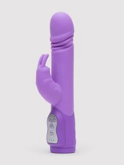 Lovehoney Dream Rabbit Rechargeable Silicone Thrusting Rabbit Vibrator