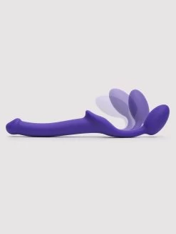 Strap-on-me Slim Silicone Strapless Strap-On Dildo 6 Inch -Online Sex toys shop 74124 a40581 purple 002