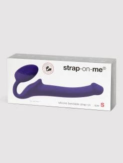 Strap-on-me Slim Silicone Strapless Strap-On Dildo 6 Inch -Online Sex toys shop 74124 a40581 purple 007