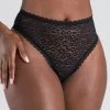 Lovehoney Black High-Waisted Leopard Lace Thong 2 Lovehoney Black High-Waisted Leopard Lace Thong -Online Sex toys shop 74286 a40715 black regular 000