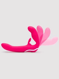 Happy Rabbit Rechargeable Vibrating Strapless Strap-On -Online Sex toys shop 74311 a40725 pink 002