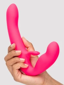 Happy Rabbit Rechargeable Vibrating Strapless Strap-On -Online Sex toys shop 74311 a40725 pink 004