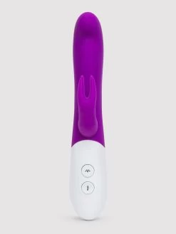Lovehoney Hot Stuff Warming G-Spot Rechargeable Rabbit Vibrator 10 Lovehoney Hot Stuff Warming G-Spot Rechargeable Rabbit Vibrator -Online Sex toys shop 74350 a40760 purple 002